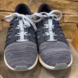 Abeo Pro lite Ellen women’s sneakers- 8.5- navy knit comfort walking shoe